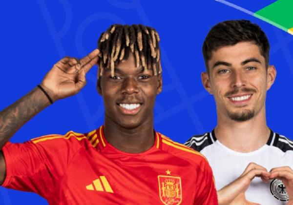 Link Live Streaming Euro 2024: Spanyol vs Jerman