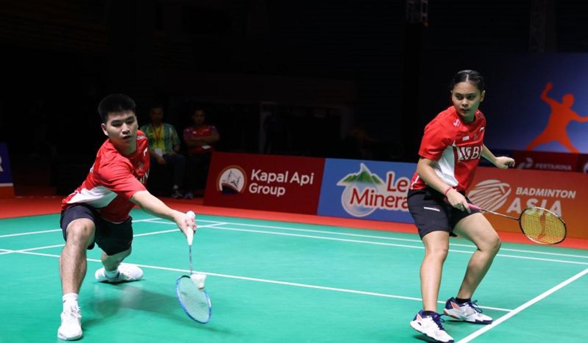 Darren/Bernadine Akui Ketangguhan Ganda China di Final Badminton Asia Junior 2024