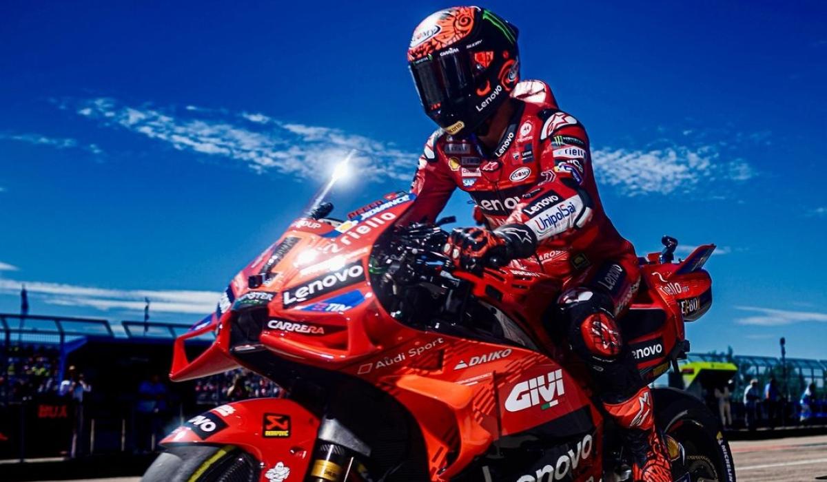 Francesco Bagnaia Gembira Bisa Raih Kemenangan Perdana di Sachsenring