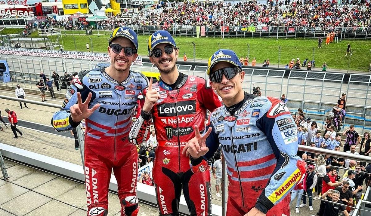 Hasil Balapan MotoGP Jerman 2024: Bagnaia Rebut Puncak Klasemen
