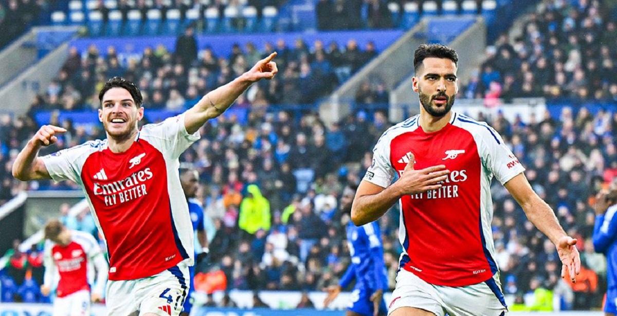 Arsenal Pecundangi Leicester City, Pangkas Jarak dengan Liverpool di Klasemen Liga Inggris