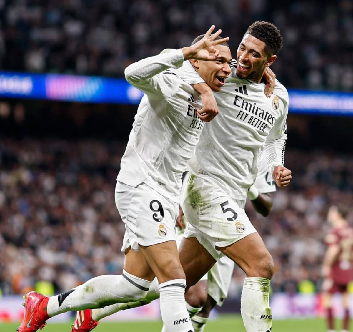 Liga Champions: Mbappe Cetak Hattrick, Real Madrid Singkirkan Manchester City 3-1