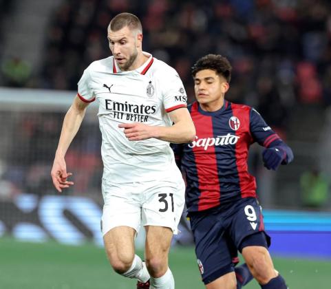 AC Milan Tumbang 1-2 di Kandang Bologna