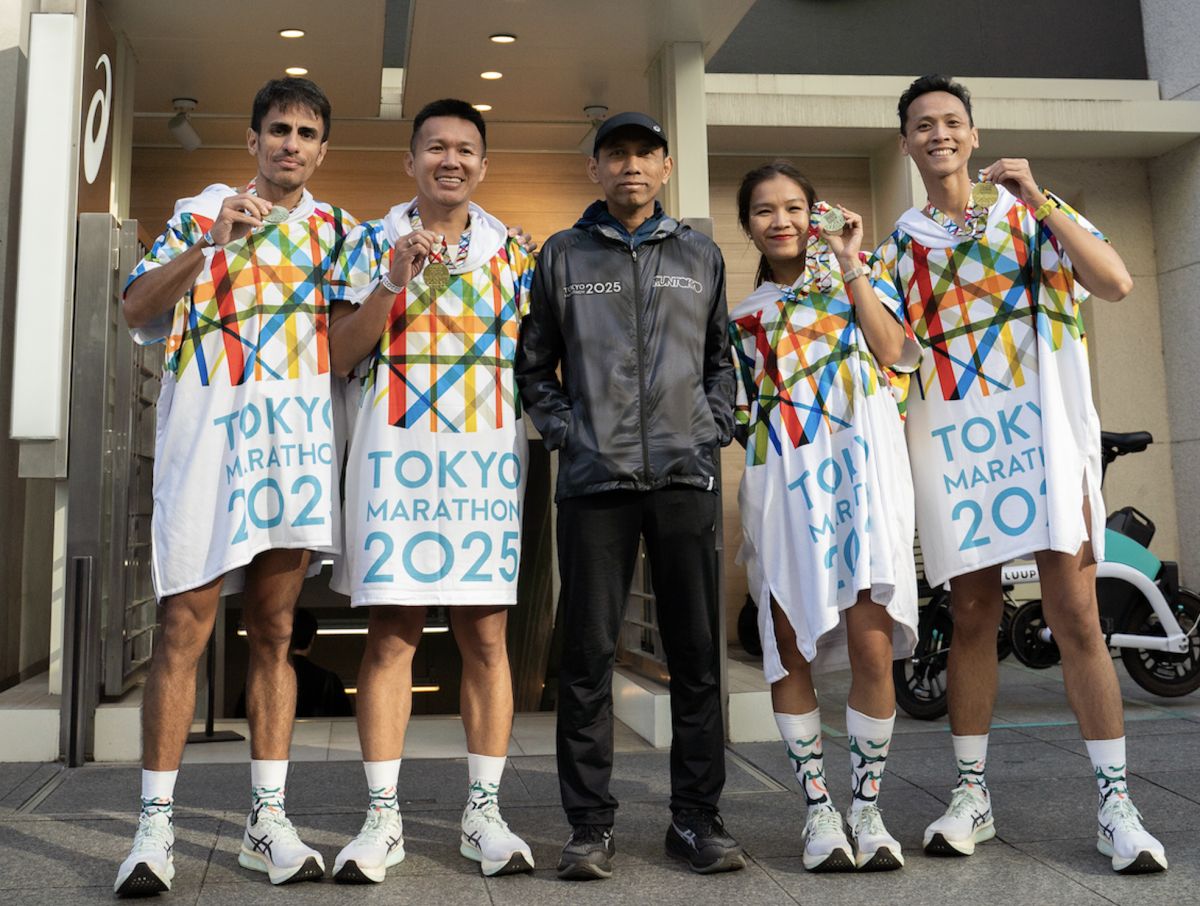ASICS Dukung Pelari Indonesia Berprestasi di Tokyo Marathon 2025 dengan S4+ Yogiri