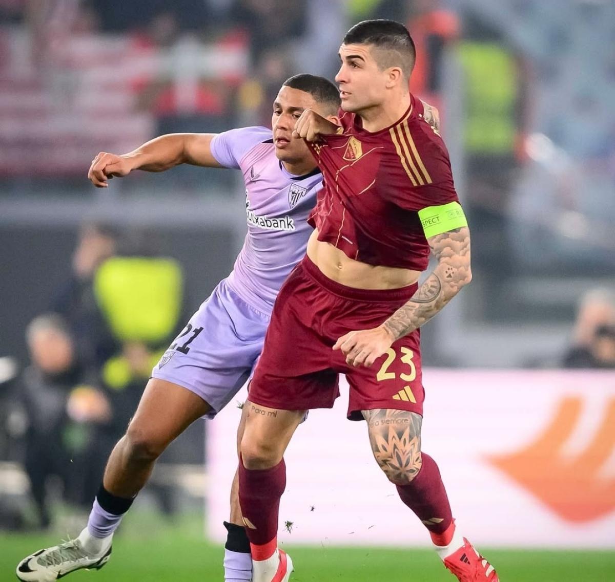 Liga Eropa AS Roma vs Athletic Club, La Maggica Menang Tipis 2-1