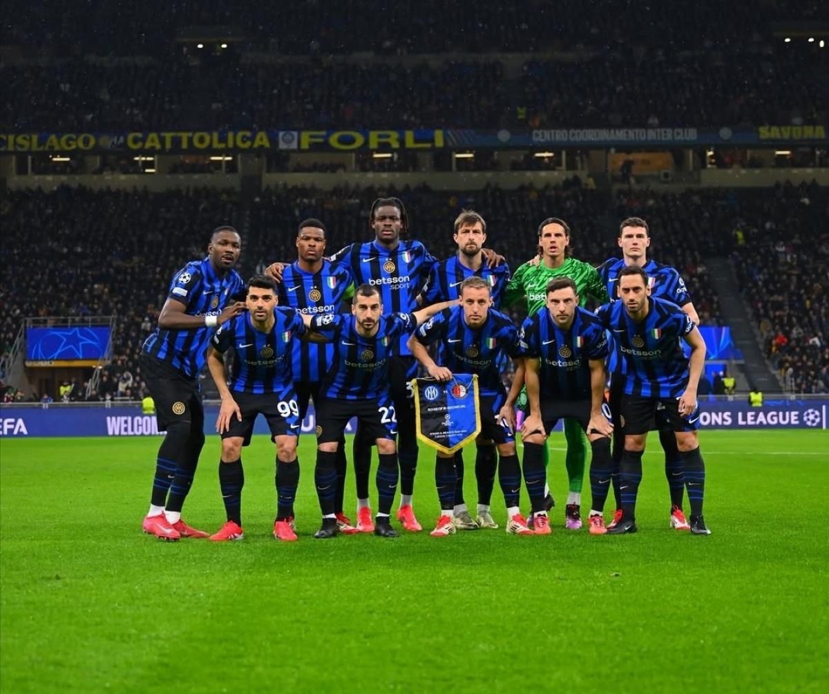 Inter Milan vs Feyenoord 2-1, Si Biru Hitam akan Hadapi Munchen di Perempat Final Liga Champions