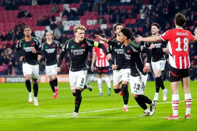 Prediksi Arsenal vs PSV di Liga Champions 2024-25: Misi Mustahil Tim Belanda