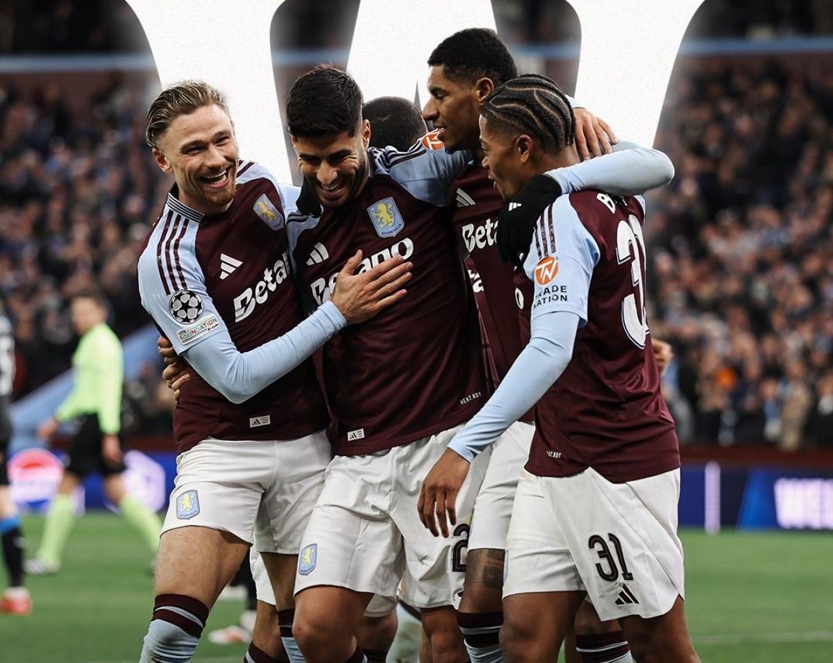 Aston Villa vs Brugge 3-0,  The Villans ke Perempat Final Liga Champions
