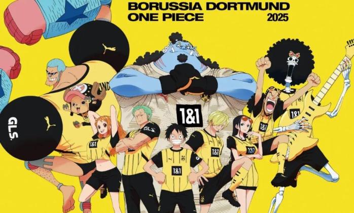 One Piece x Dortmund: Kolaborasi Spesial di Signal Iduna Park