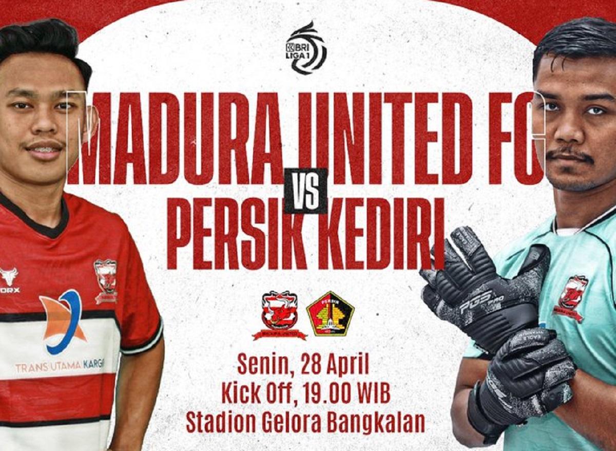 Perang Derbi Jawa Timur: Madura United Siap Gas Pol Hancurkan Persik Kediri di Gelora Bangkalan!