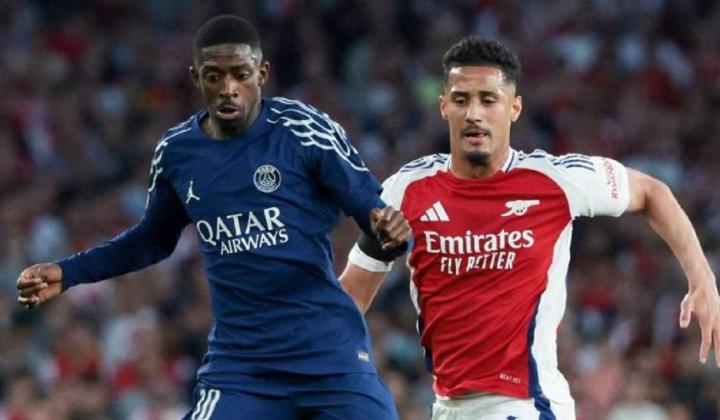 Susunan Pemain PSG vs Arsenal di Liga Champions 2024-2025:  Dembele Diragukan, Partey Siap Comeback!