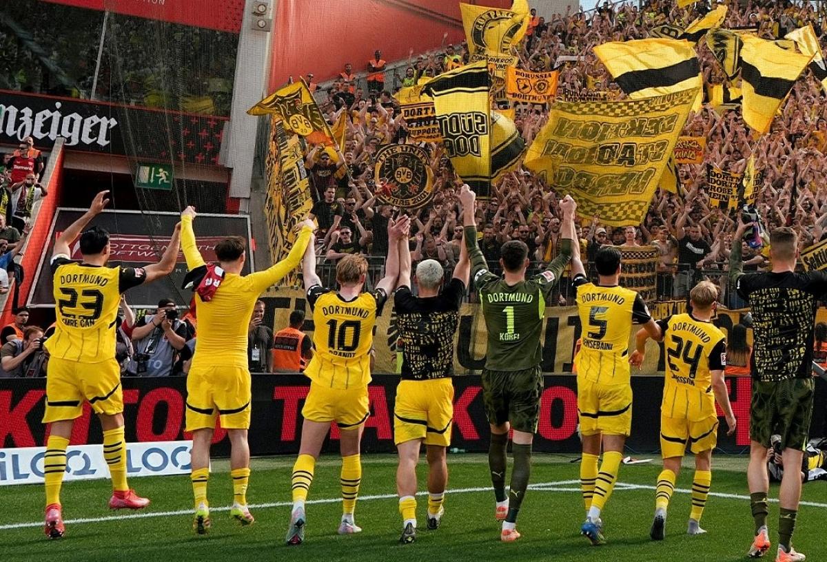 Bundesliga: Dortmund Bungkam Leverkusen 4-2, Die Schwarzgelben Jaga Asa Lolos ke Liga Champions