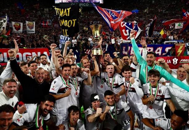 Bologna Bungkam AC Milan 1-0 dan Angkat Trofi Coppa Italia!