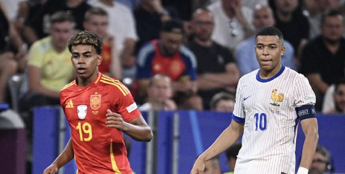 Spanyol vs Prancis: Akankah Lamine Yamal Mempecundangi Kylian Mbappe di UEFA Nations League?