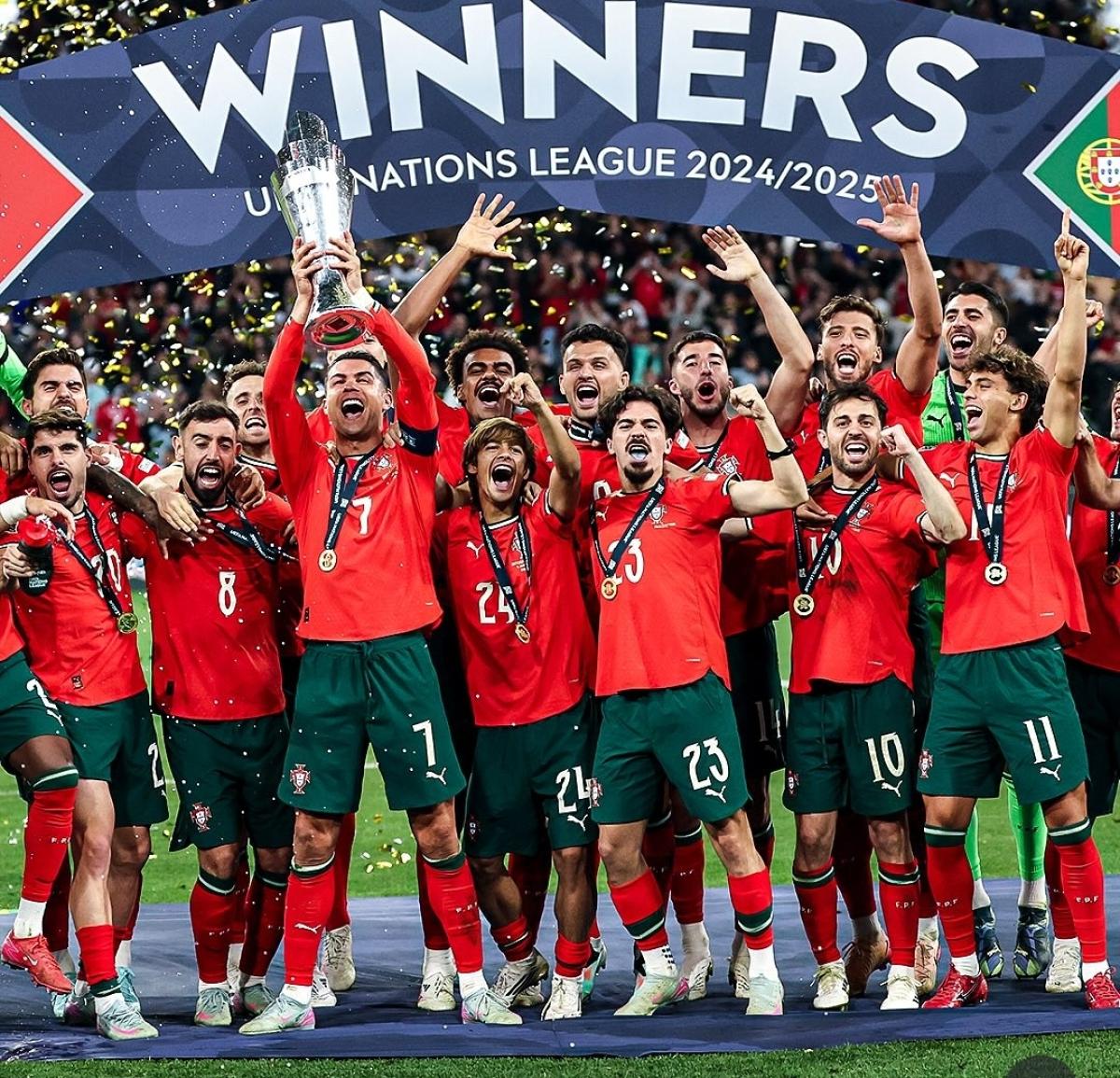 Portugal Juara Nations League 2025 Usai Tumbangkan Spanyol, Ronaldo Akhiri Puasa Trofi Sejak 2020