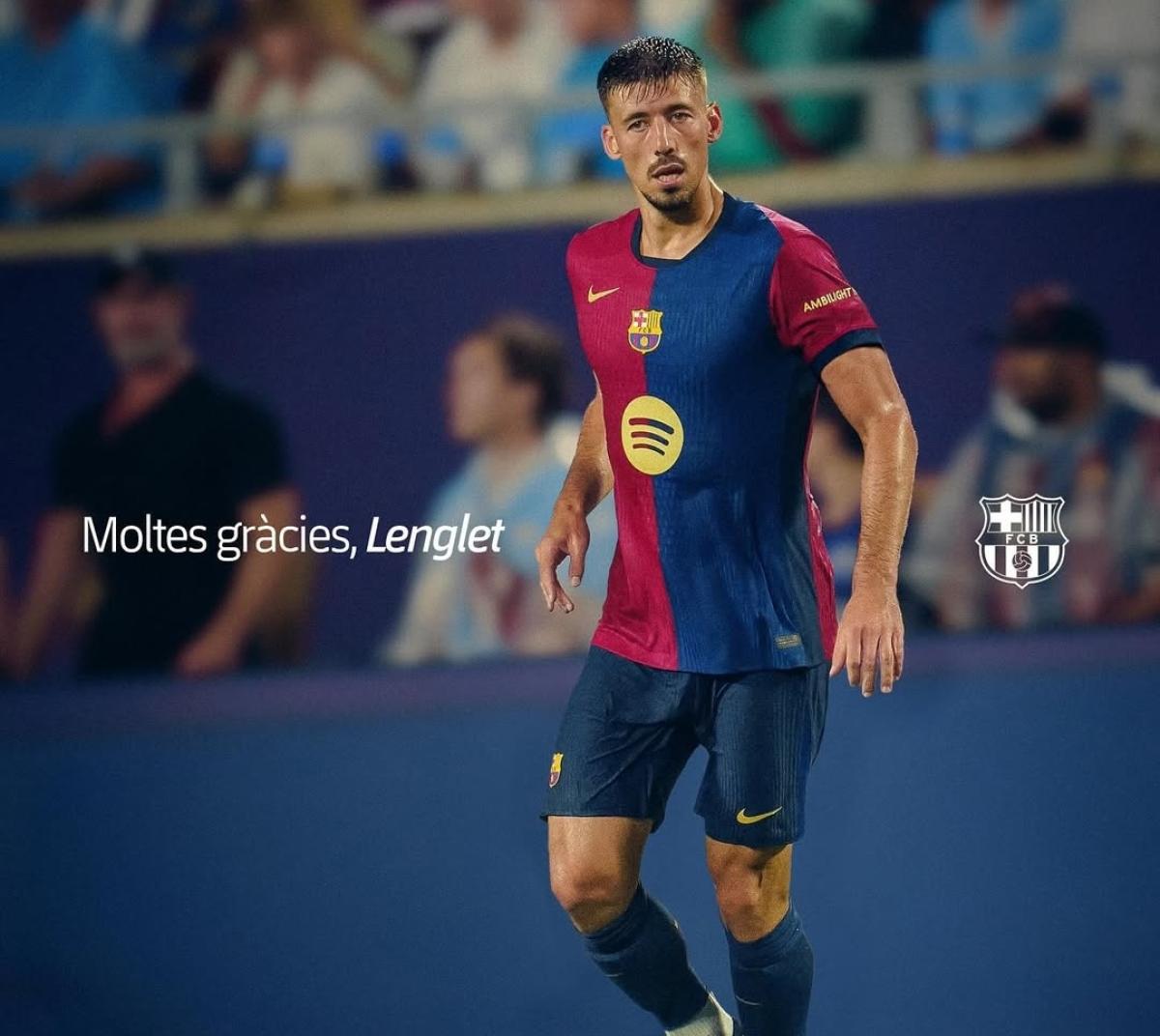 Barcelona Putus Kontrak Clement Lenglet Gegara Masalah Keuangan