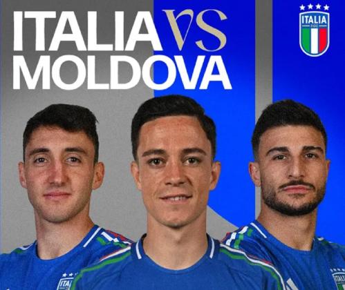 Link Live Streaming Italia vs Moldova di Kualifikasi Piala Dunia 2026