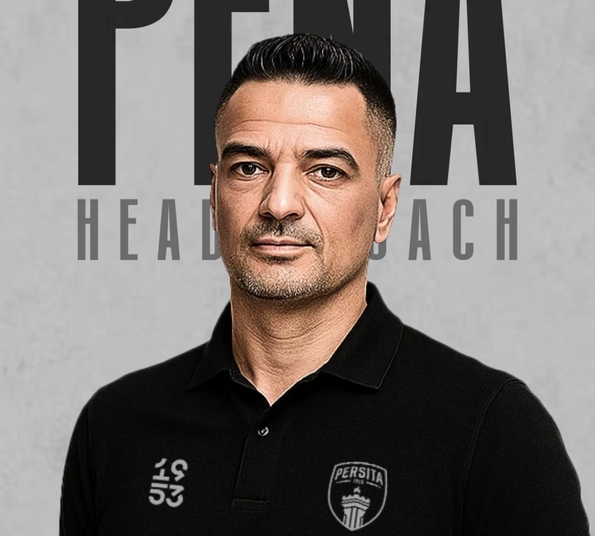 Persita Tangerang Resmi Tunjuk Carlos Pena Jadi Pelatih Baru, Target Tembus Tiga Besar Liga 1 Musim 2025/2026