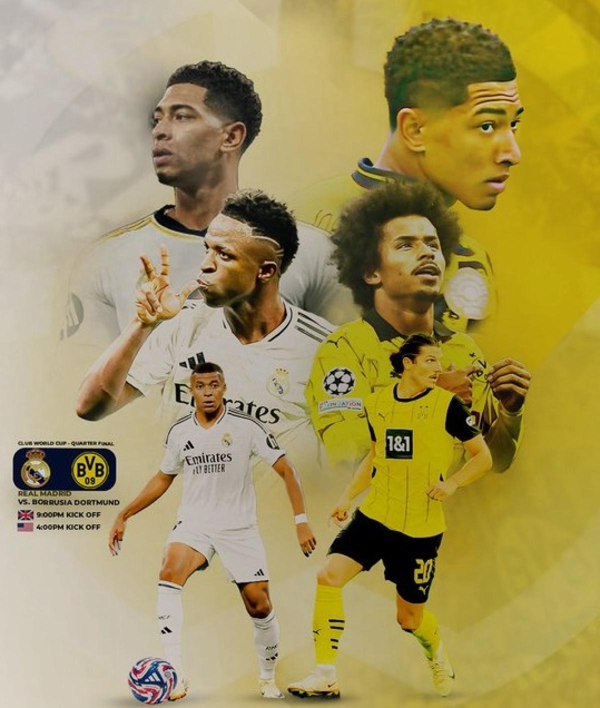 Preview Real Madrid vs Borussia Dortmund: Prediksi, Line-Up, dan Statistik Jelang Duel Sengit