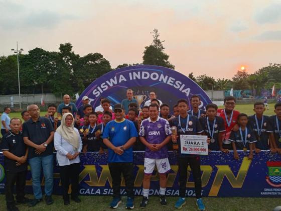GSI 2025 Jadi Ajang Mencari Bibit Pesepakbola Asal Kabupaten Tangerang