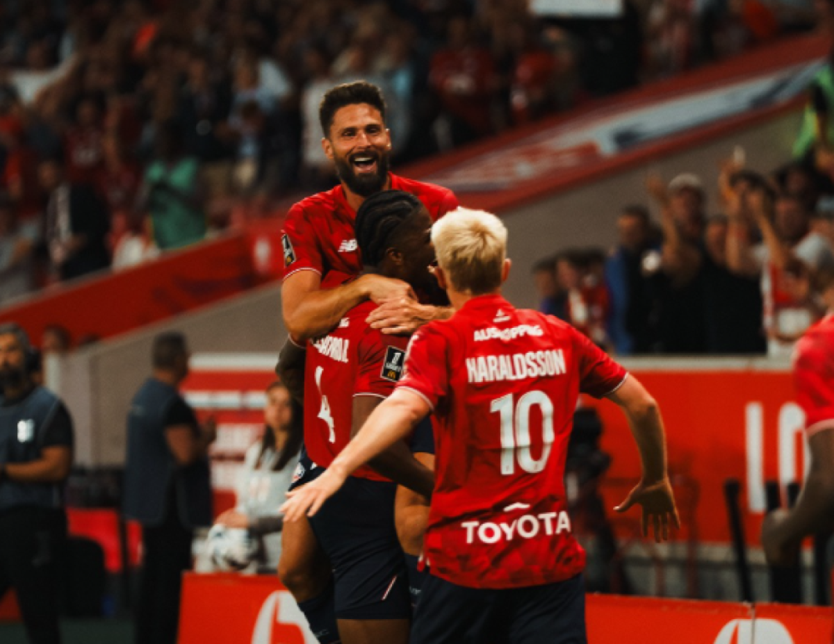 Liga Prancis: Lille vs AS Monaco, Olivier Giroud Jadi Pahlawan Kemenangan Les Dogues