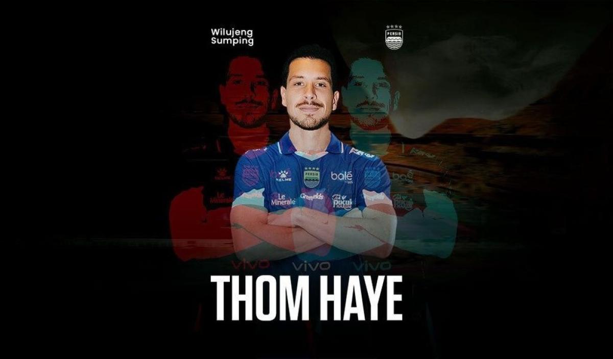 Tom Haye Resmi Gabung Persib, Maung Bandung Tambah Kekuatan Baru