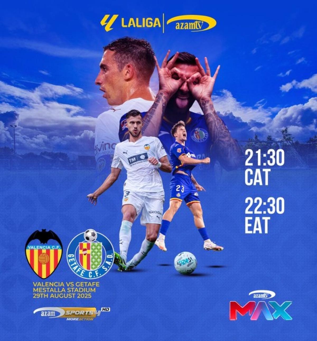 Wajib Nonton! Valencia Bidik 3 Poin, Getafe Siap Bikin Kejutan di Mestalla