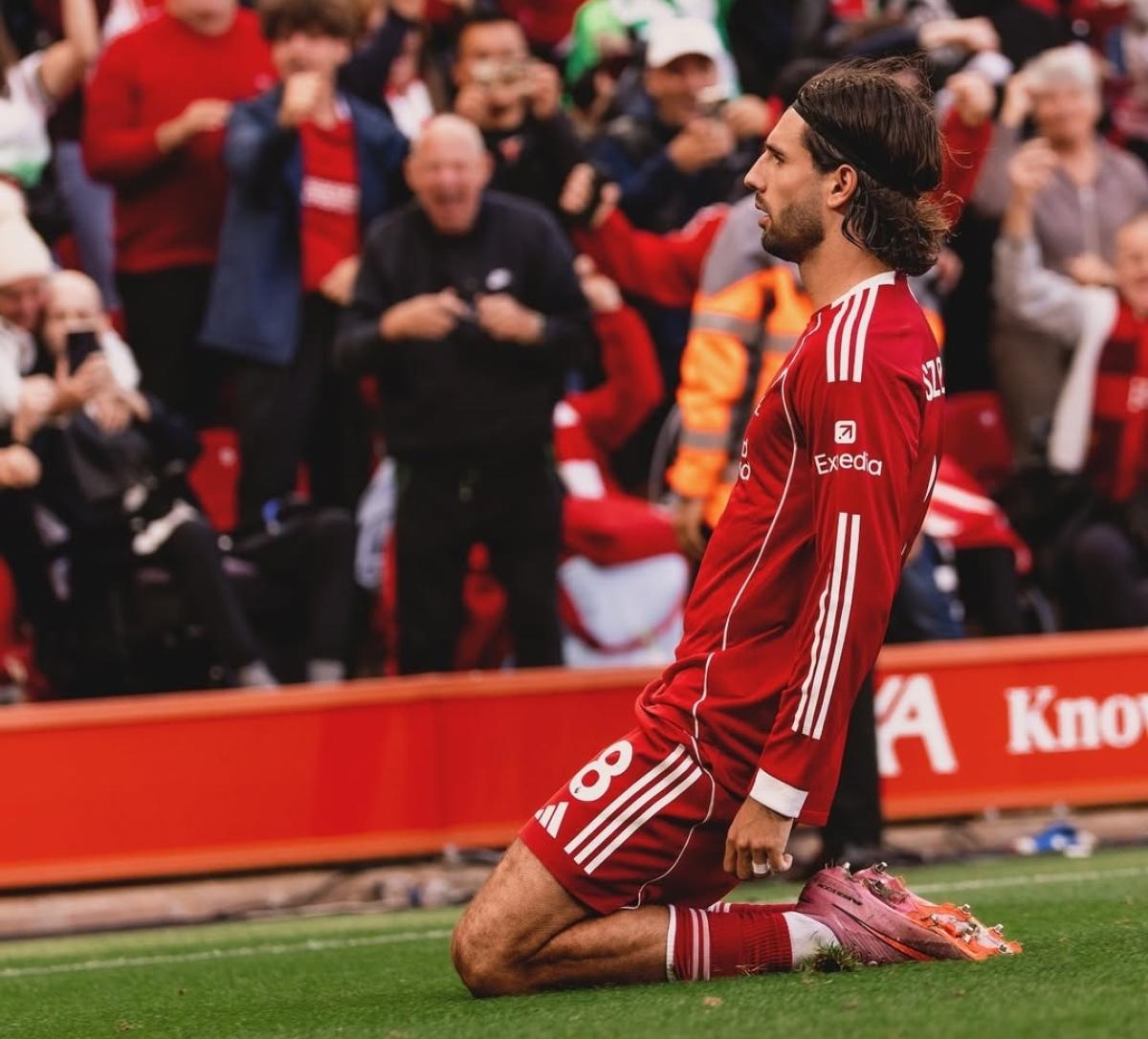Gol Tendangan Bebas Szoboszlai Bawa Liverpool Tundukkan Arsenal di Anfield
