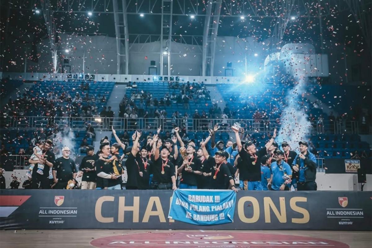 Sapu Bersih Tanpa Kekalahan, Satria Muda Juara IBL 2025 Usai Kalahkan Dewa United