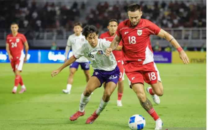 Indonesia Lumat Taiwan 6-0, Kluivert Puji Mentalitas Pemain