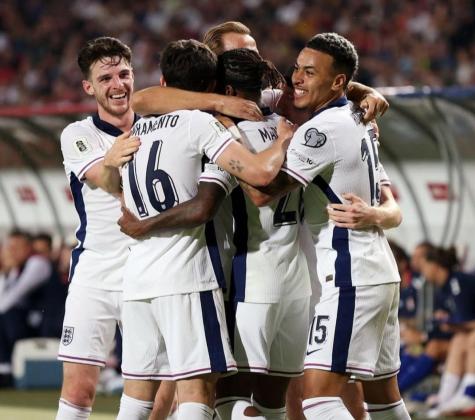 Inggris Bantai Serbia 5-0, Kane Pimpin The Three Lions Perkasa di Grup K
