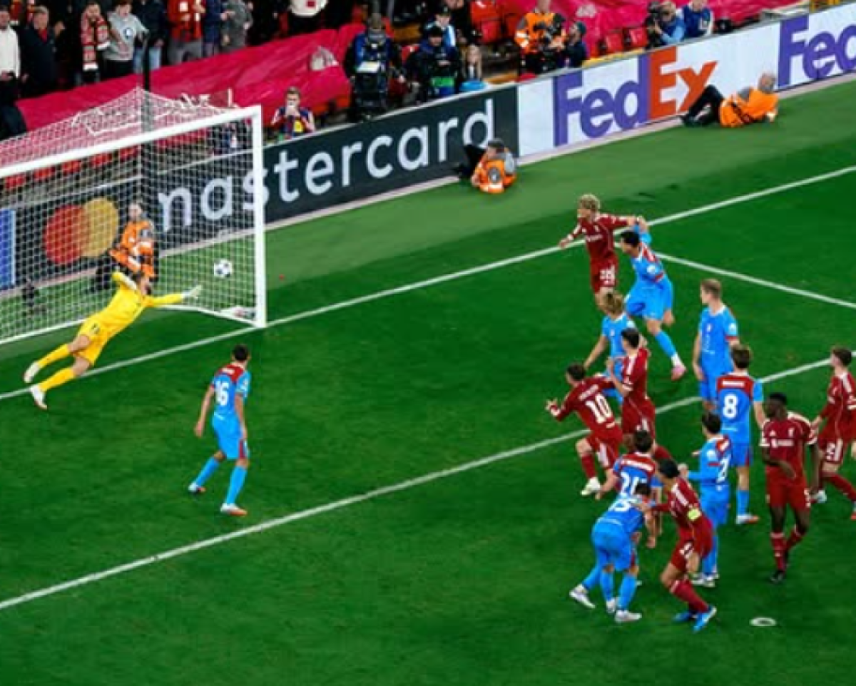 Liverpool VS Atletico Madrid 3-2, The Reds Menang Berkat Gol Virgil van Dijk di Unjury Time