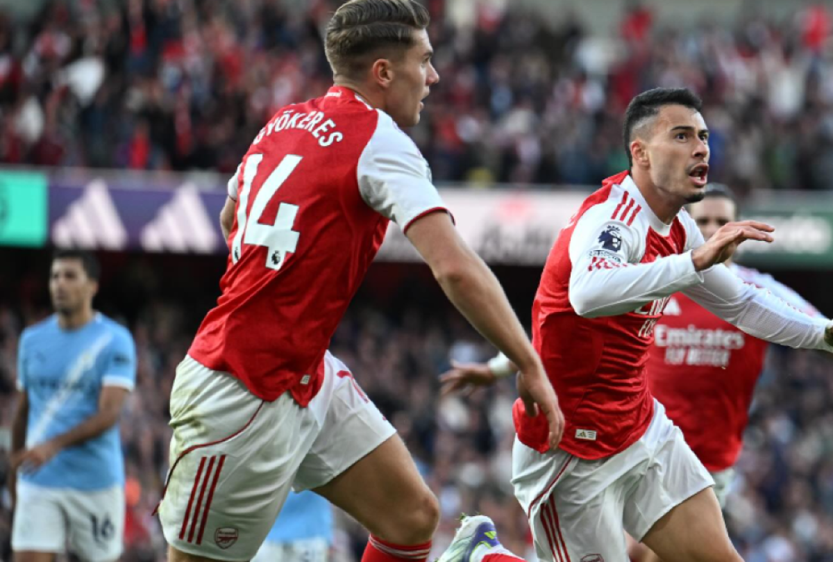 Dramatis! Arsenal Gagalkan Kemenangan Manchester City Lewat Gol Menit 90+3