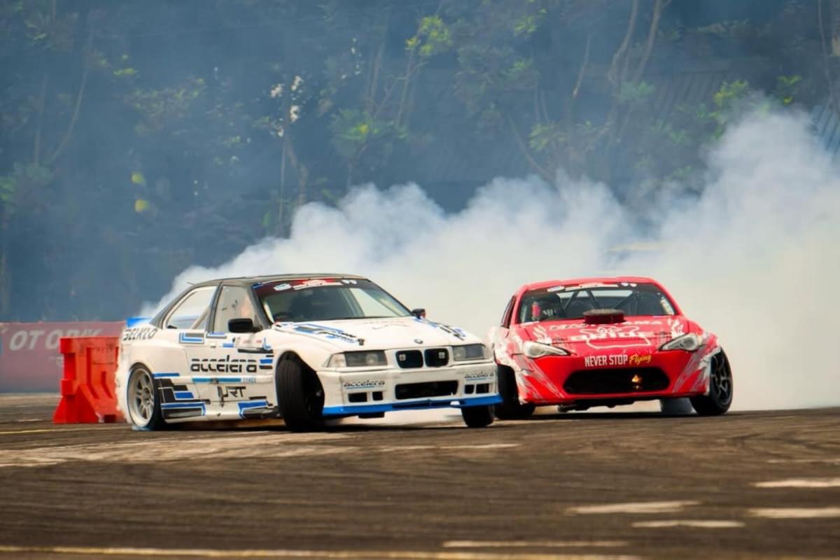 Podium Juara Kejurnas Drift 2025 Series 2 Didominasi Pembalap Generasi Muda