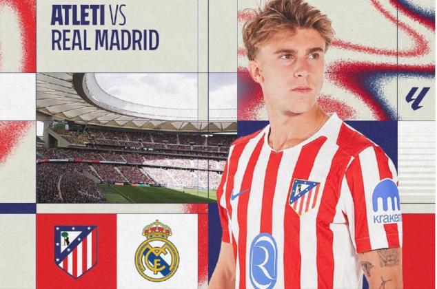 Tempat Menonton Atletico Madrid vs Real Madrid di Liga Spanyol 2025-2026