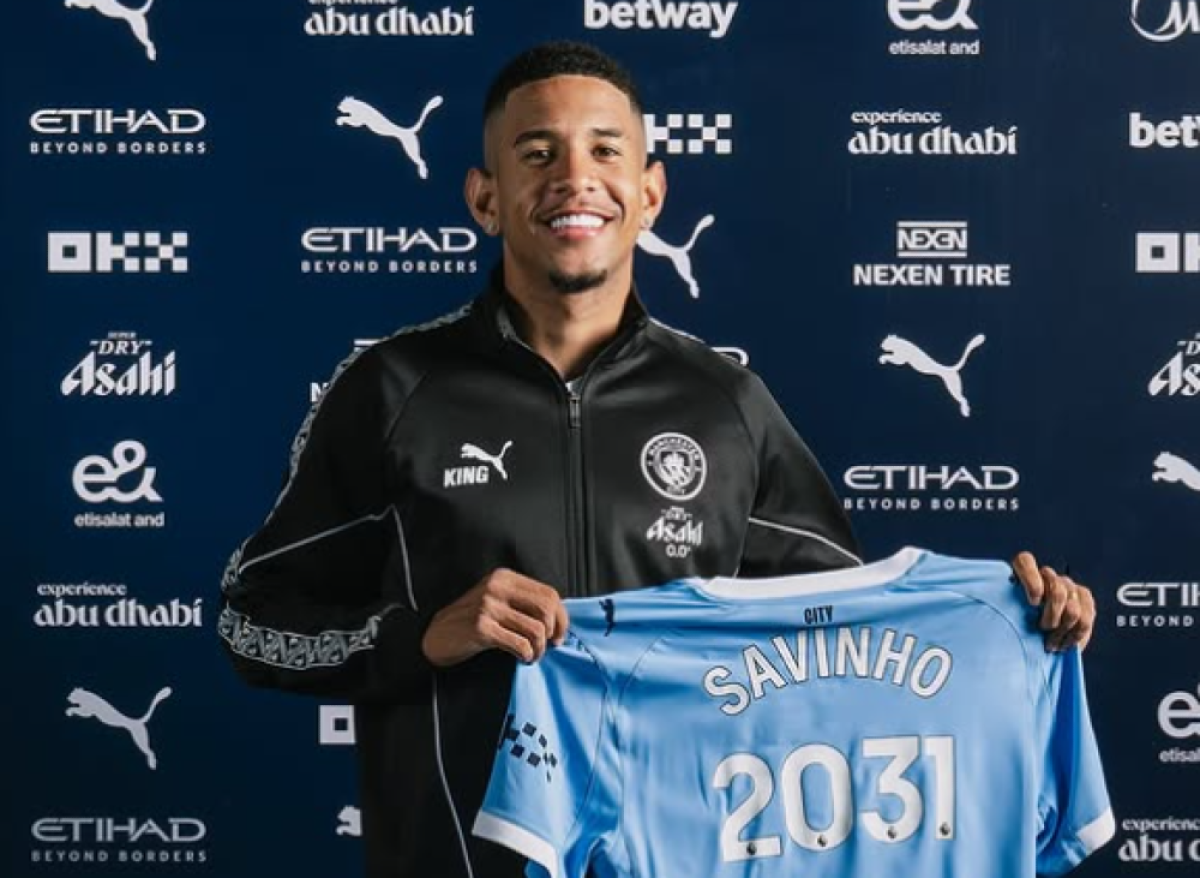 Manchester City Resmi Perpanjang Kontrak Savinho Hingga 2031