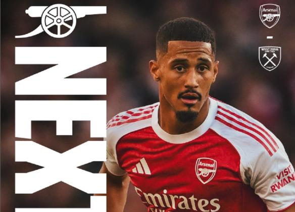 Tempat Menonton Arsenal vs West Ham United di Liga Inggris 2025-2026