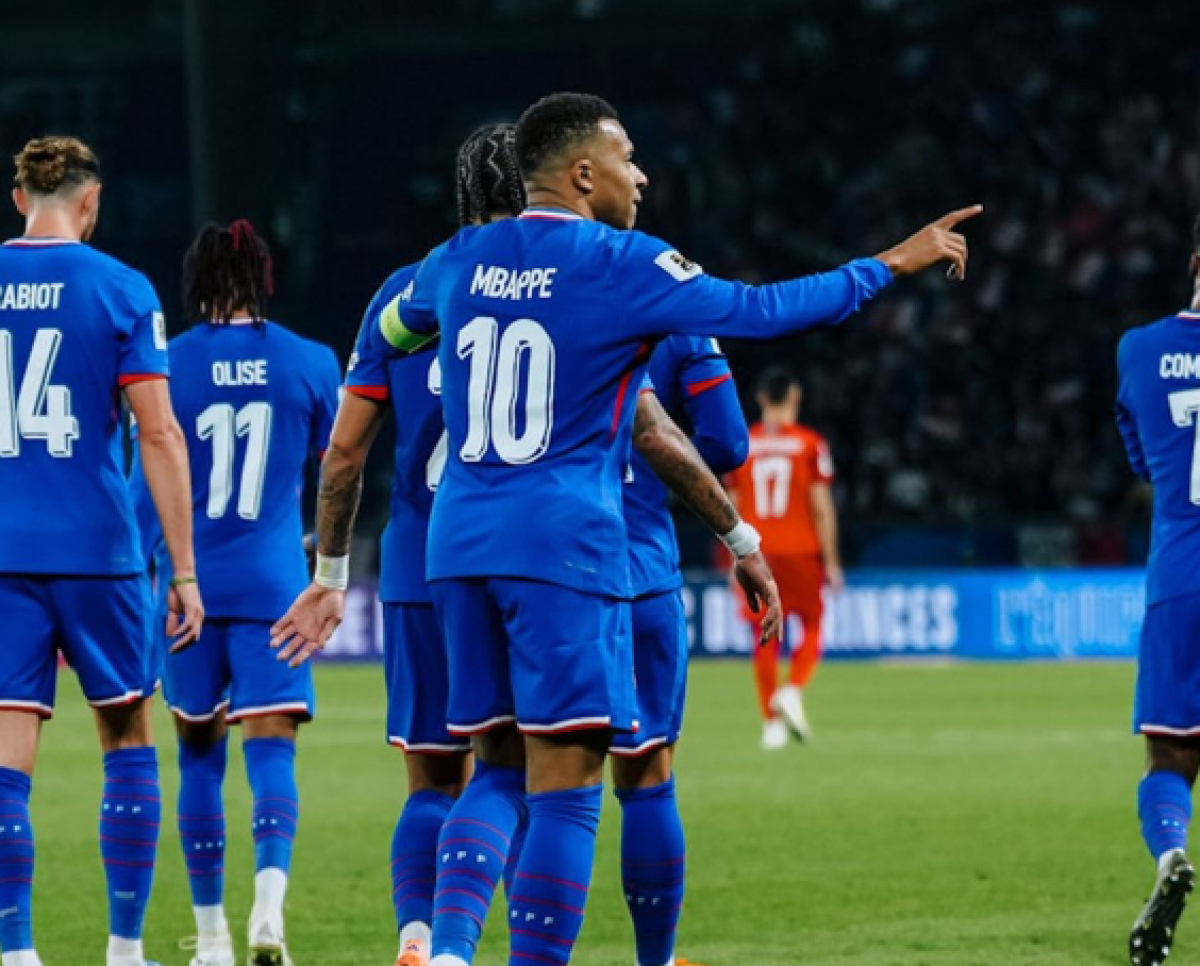 Prancis Libas Azerbaijan 3-0, Mbappe Jadi Bintang Kemenangan Les Bleus