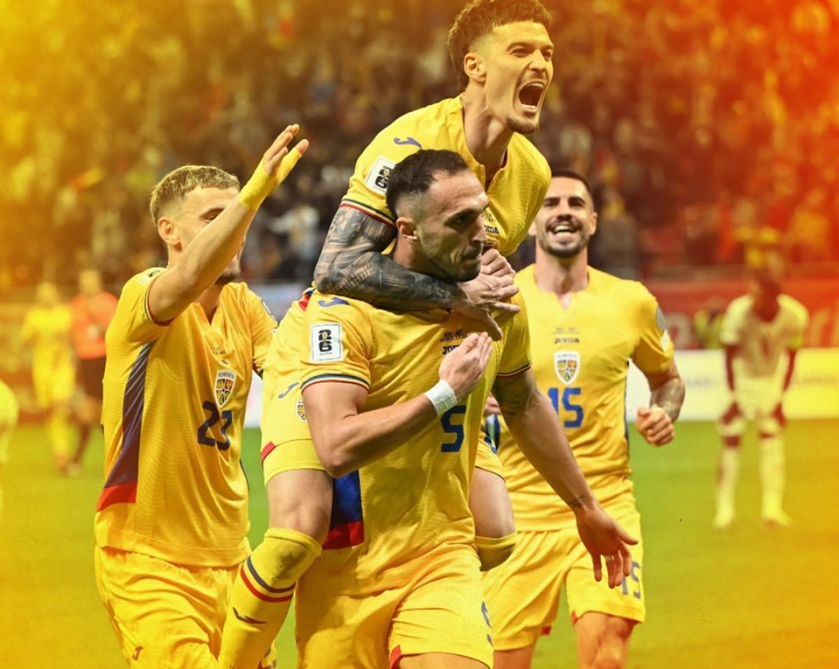 Sundulan Virgil Ghita di Menit Akhir Bawa Rumania Tundukkan Austria 1-0