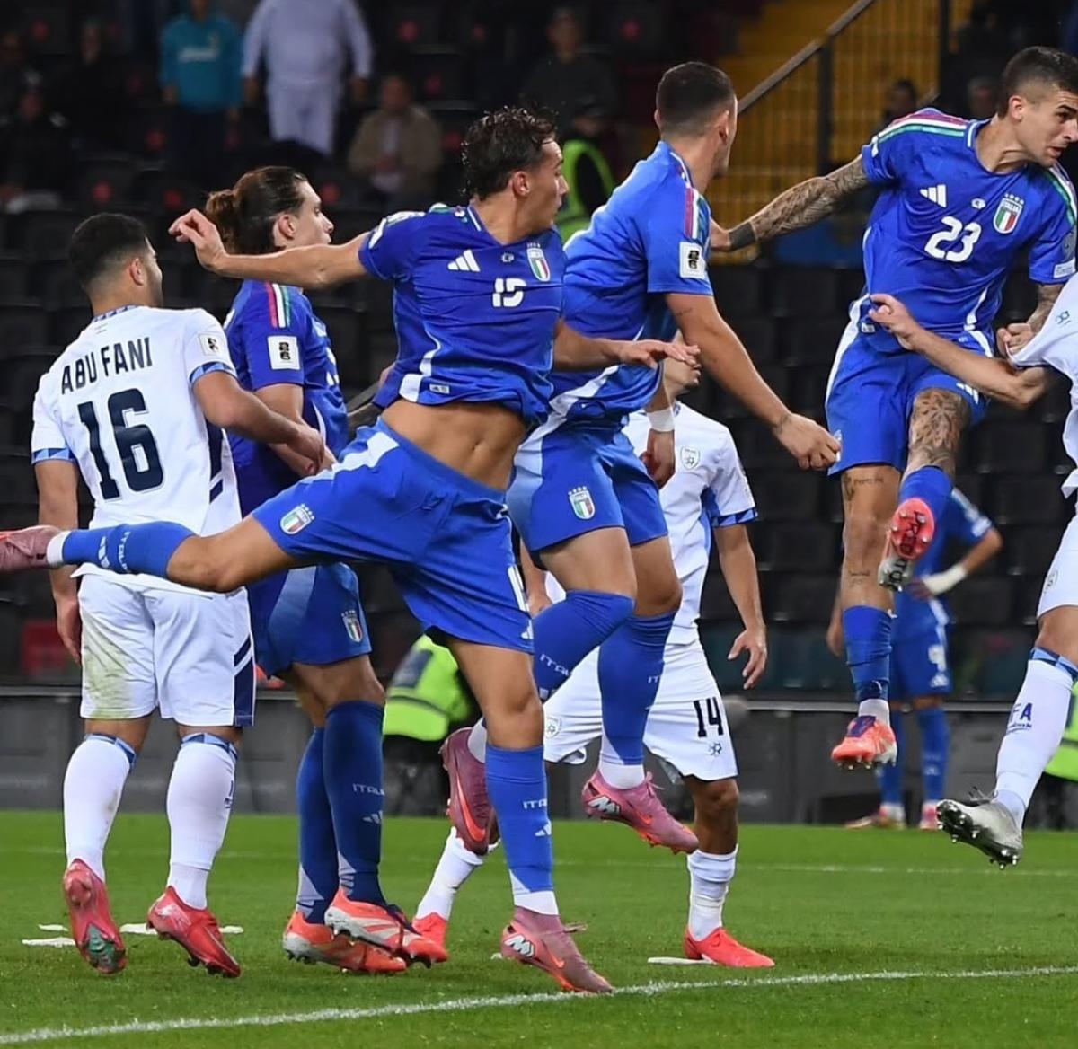 Dibantai Italia 3-0, Israel Gagal ke Piala Dunia