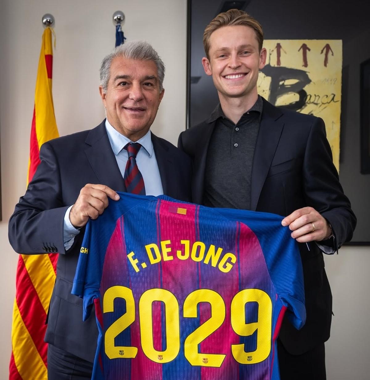 Frenkie de Jong Perpanjang Kontrak di Barcelona Hingga 2029
