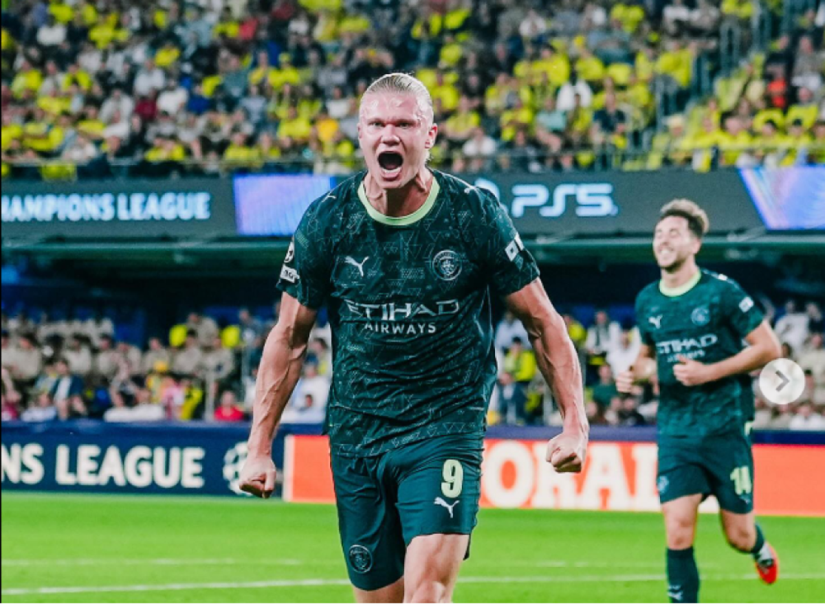 Manchester City Tak Terbendung, Libas Villarreal 2-0 di Kandang Sendiri