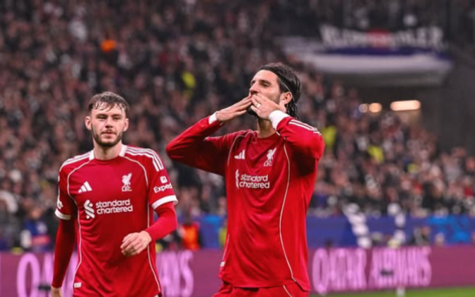 Liverpool Ganas! Hancurkan Frankfurt 5-1 di Markasnya