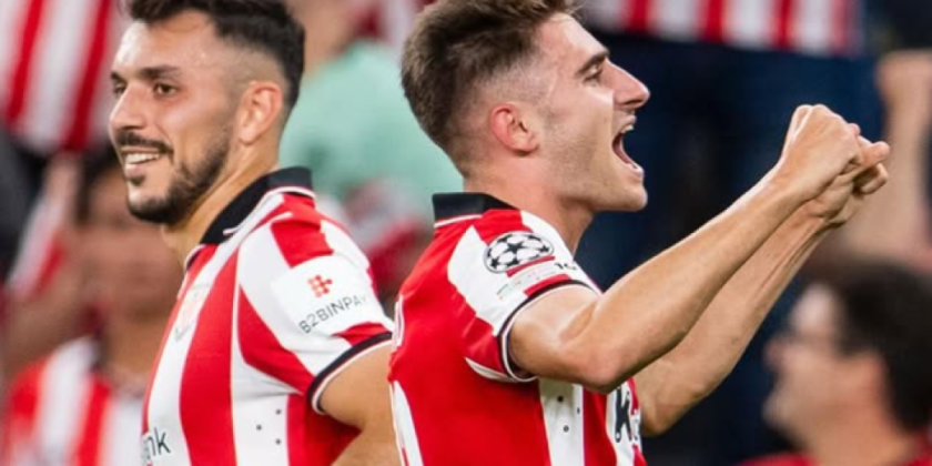 Sempat Tertinggl, Athletic Club Bangkit Taklukkan Qarabag 3-1
