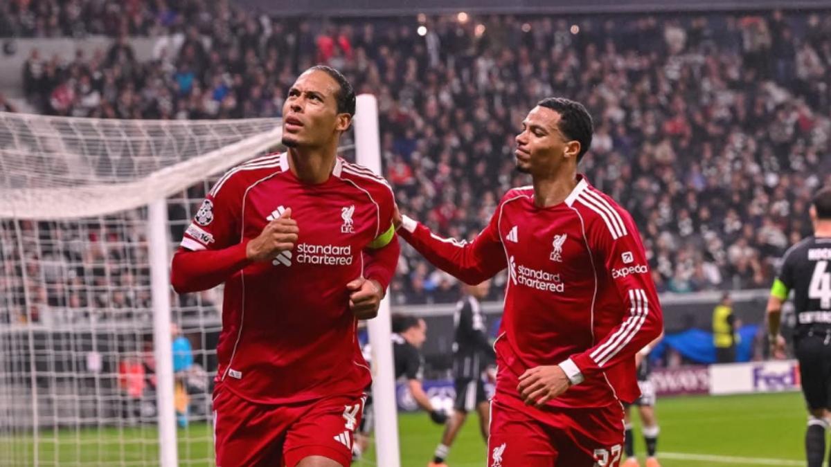 Hasil Eintracht Frankfurt vs Liverpool: Sempat Tertinggal, The Reds Bangkit