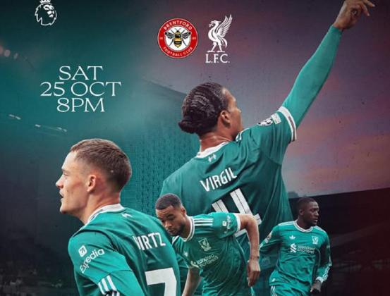 Tempat Menonton Brentford vs Liverpool di Liga Inggris 2025-2026