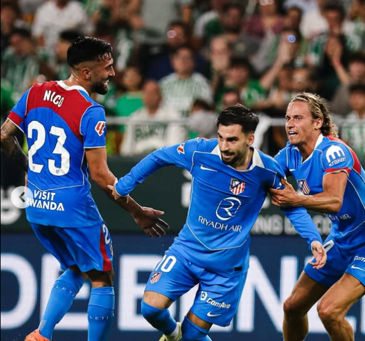Atletico Madrid Hancurkan Real Betis 2-0