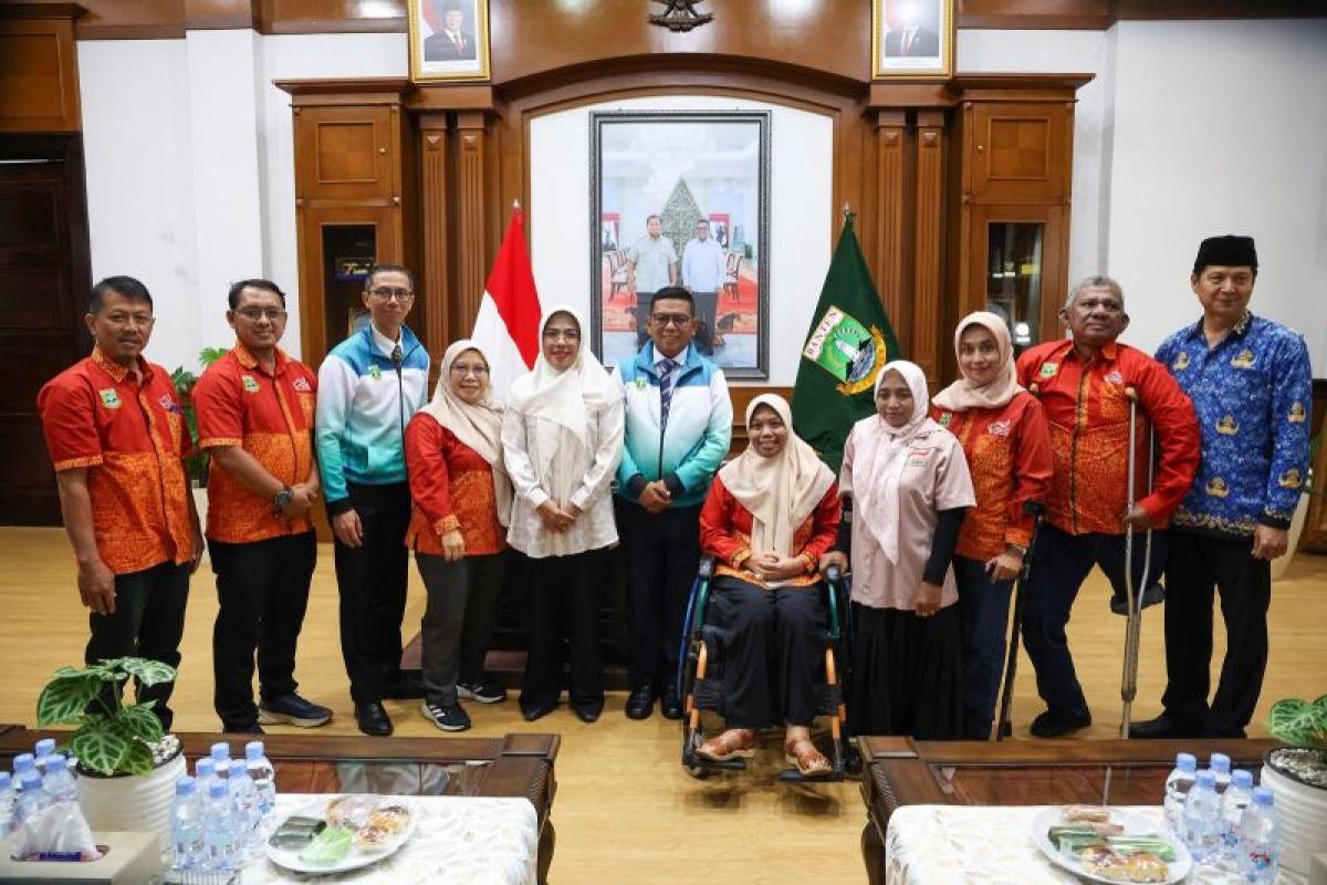 Gubernur Banten Andra Soni Siap Kembangkan Olahraga bagi DIsabilitas
