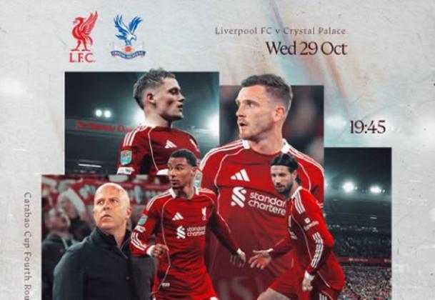 Link Live Streaming Liverpool vs Crystal Palace di Piala Liga Inggris 2025-2026