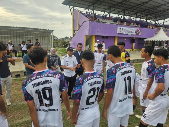 Libas Teluknaga, Tigaraksa Pesta Gol di Porkab Tangerang 